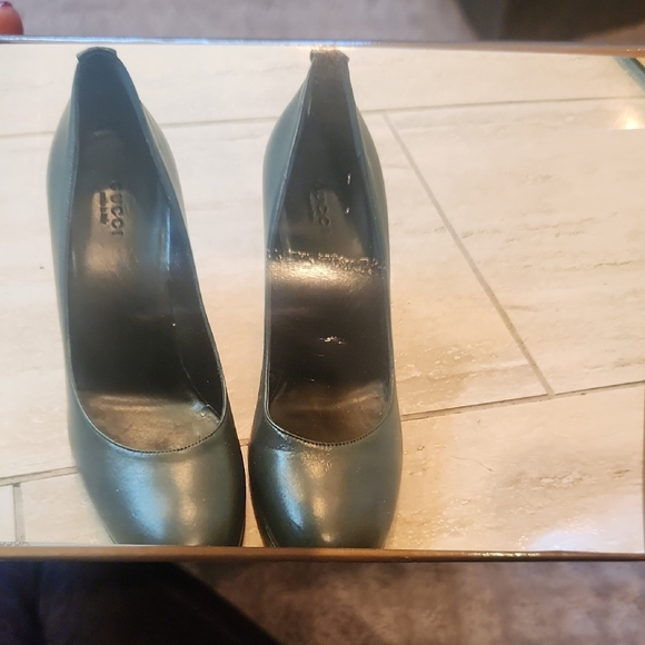 Gucci Women's Wedges in Grey - Picture 2 of 9